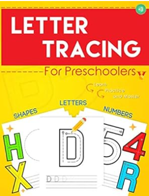 Letter and number tracing preschool